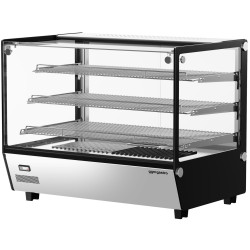 Тепловая витрина GGM Gastro THVNR160 (Inox/Black) Thumb