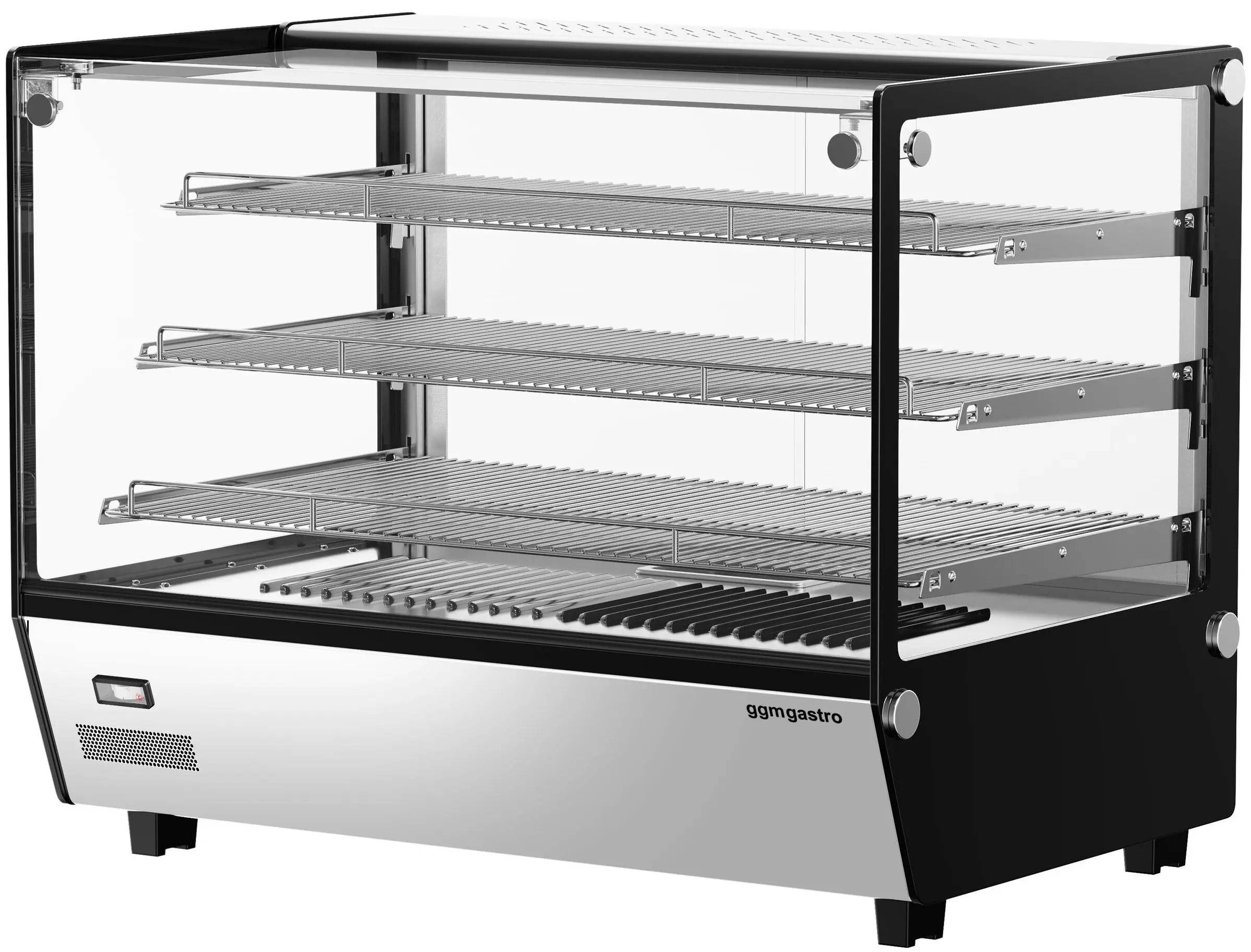 Тепловая витрина GGM Gastro THVNR160 (Inox/Black) - 3