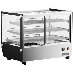 Тепловая витрина GGM Gastro THVNR160 (Inox/Black) Thumb