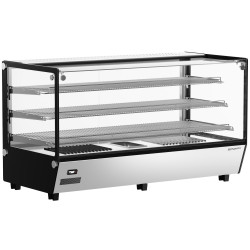 Тепловая витрина GGM Gastro THVNR200 (Inox/Black) Thumb
