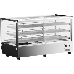 Тепловая витрина GGM Gastro THVNR200 (Inox/Black) Thumb