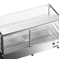 Тепловая витрина GGM Gastro THVNR200 (Inox/Black) Thumb