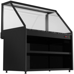 Тепловая витрина GGM Gastro Toronto WHVA138 (Black) Thumb