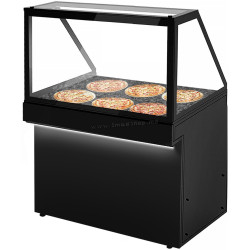 Тепловая витрина GGM Gastro Toronto WHVA138 (Black)