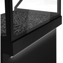 Тепловая витрина GGM Gastro Toronto WHVA138 (Black) Thumb