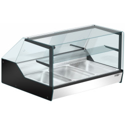 Тепловая витрина GGM Gastro WHVND13 (Inox/Black)