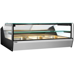 Тепловая витрина GGM Gastro WHVTC13 (Inox/Black) Thumb
