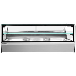 Тепловая витрина GGM Gastro WHVTC13 (Inox/Black) Thumb