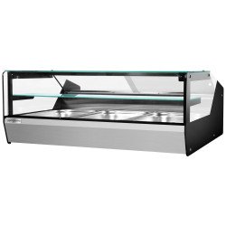 Тепловая витрина GGM Gastro WHVTC13 (Inox/Black) Thumb