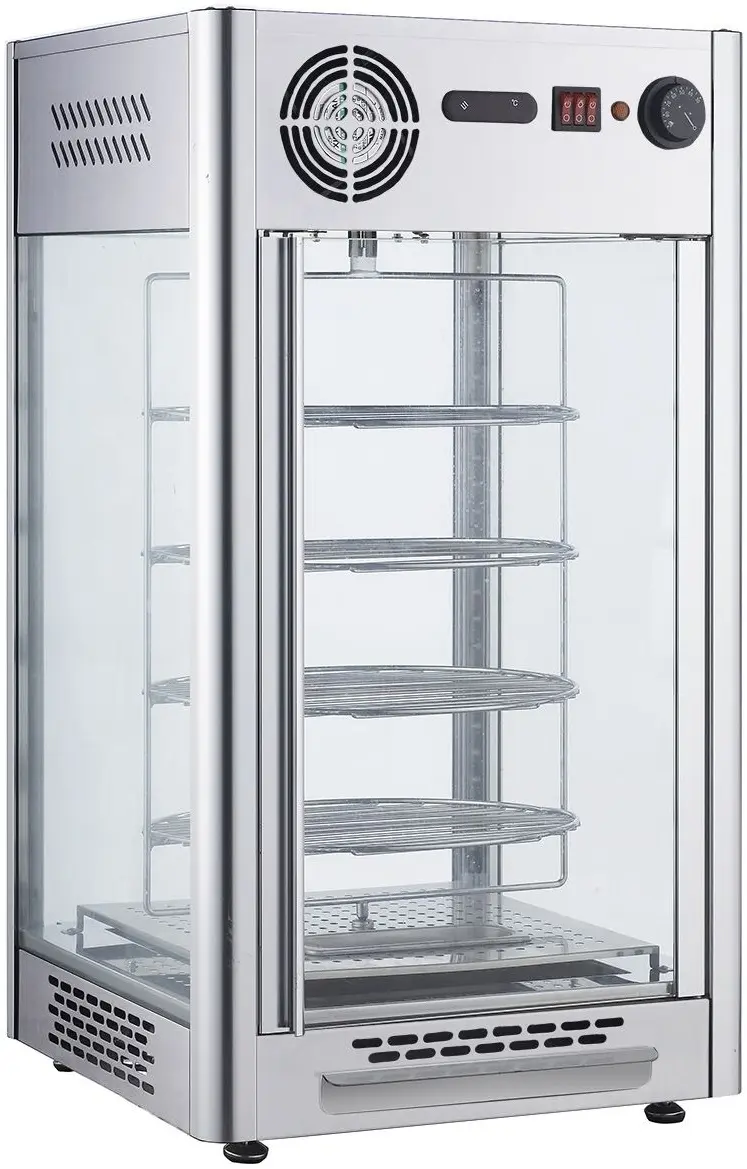 Vitrina calda GGM Gastro WVNR108E (Inox) - 2