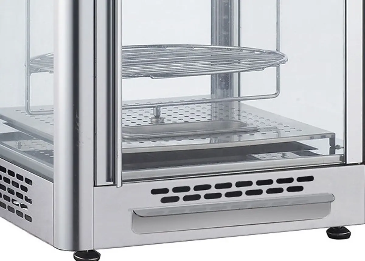 Vitrina calda GGM Gastro WVNR108E (Inox) - 3