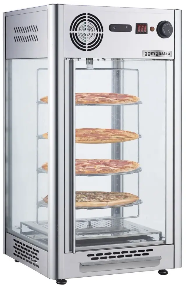 Vitrina calda GGM Gastro WVNR108E (Inox)