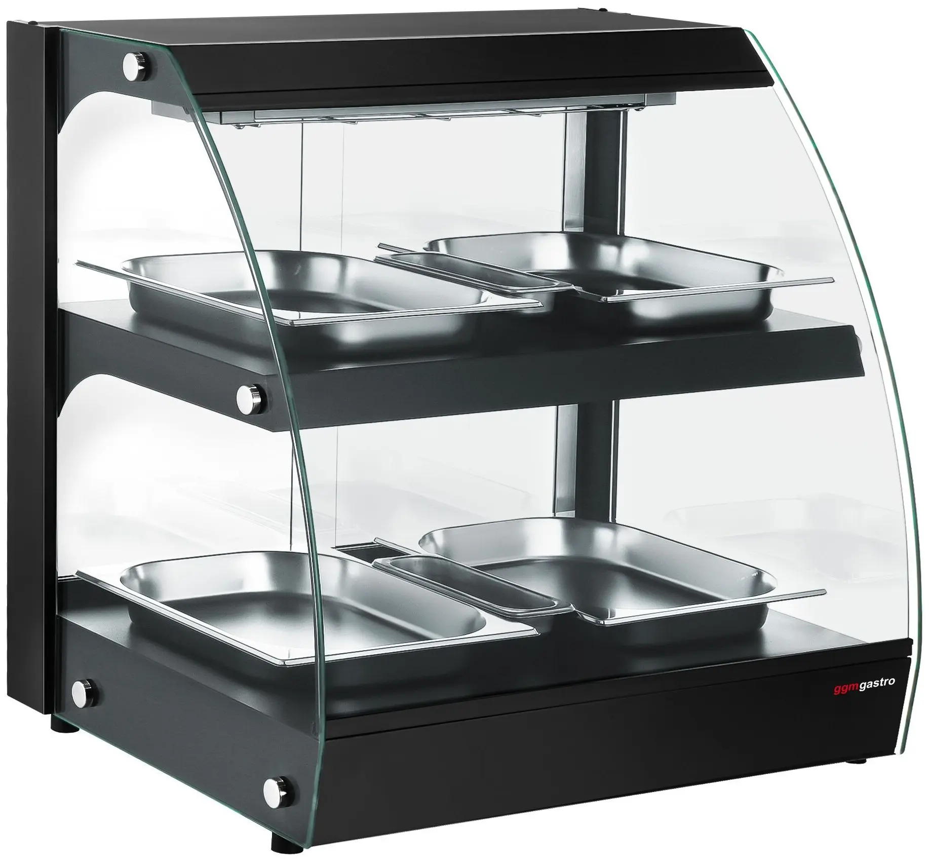 Тепловая витрина GGM Gastro WVNR652S (Black) - 3