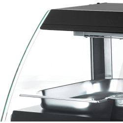 Тепловая витрина GGM Gastro WVNR652S (Black) Thumb