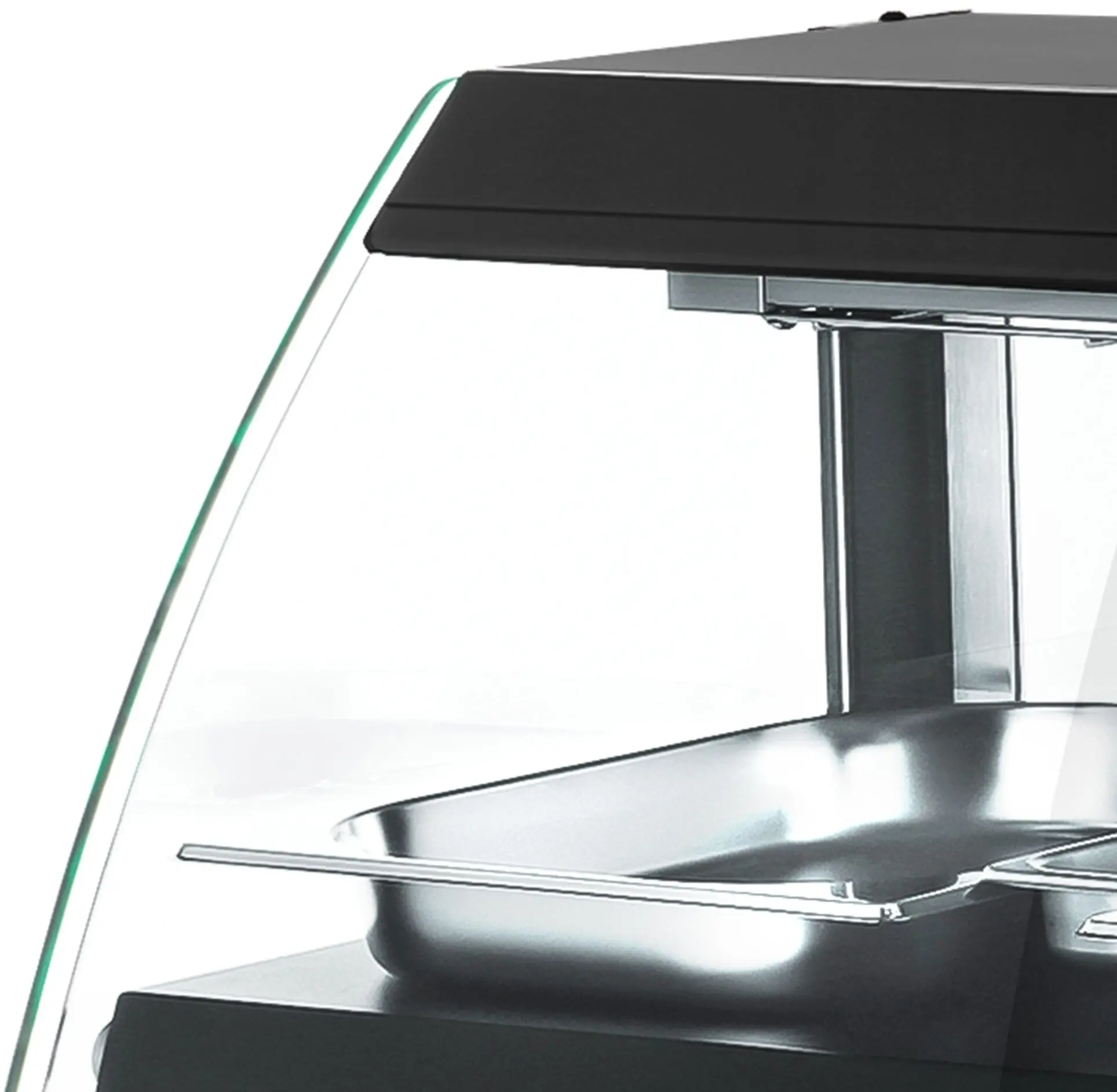 Тепловая витрина GGM Gastro WVNR652S (Black) - 9