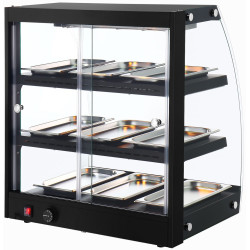 Тепловая витрина GGM Gastro WVNR653S (Black) Thumb