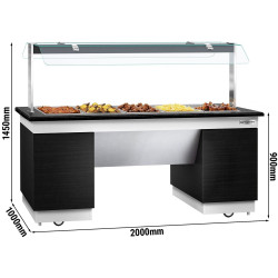 Тепловой буфет GGM Gastro Dublin BBMIN219 (Black) Thumb