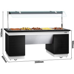 Тепловой буфет GGM Gastro Dublin BBMIN289 (Black) Thumb