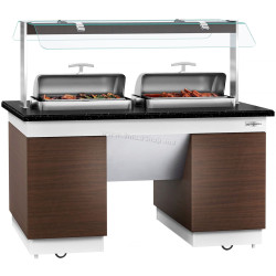 Тепловой буфет GGM Gastro Dublin WBIN1611 (Brown/Black)