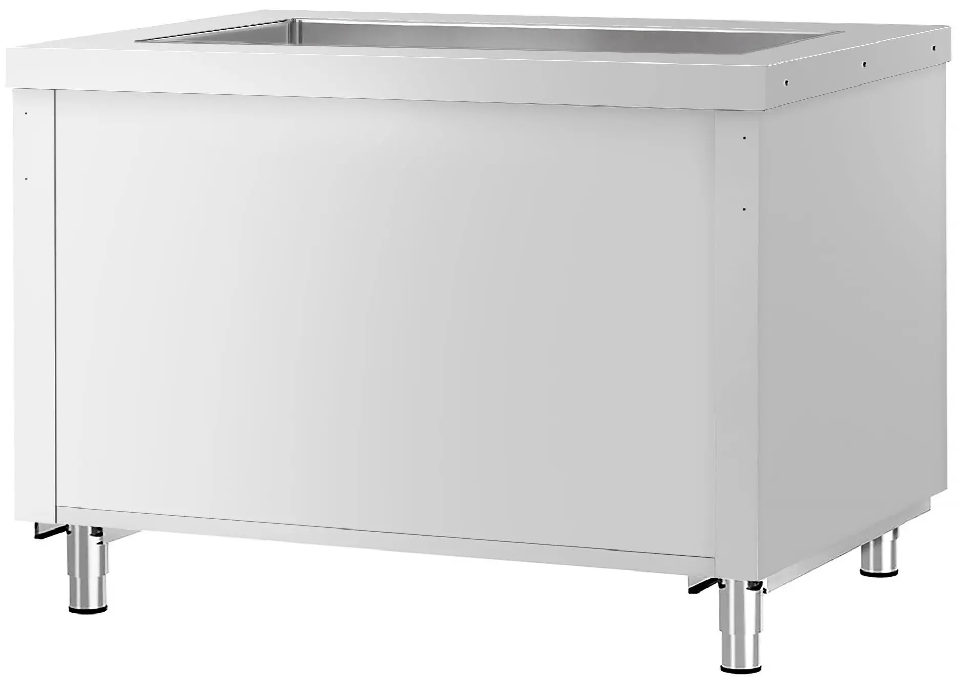 Bufet cald GGM Gastro Kopenhagen BVI800-BM3-N (Inox) - 4