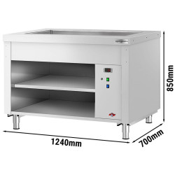 Bufet cald GGM Gastro Kopenhagen BVI800-BM3-N (Inox) Thumb