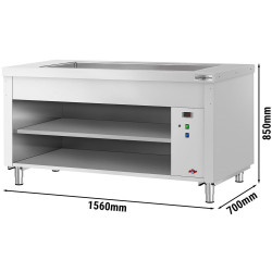 Bufet cald GGM Gastro Kopenhagen BVI800-BM4-N (Inox) Thumb