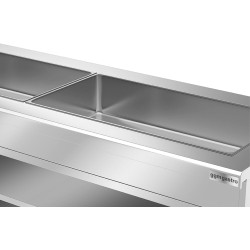Bufet cald GGM Gastro Kopenhagen BVI800-BM6-N (Inox) Thumb