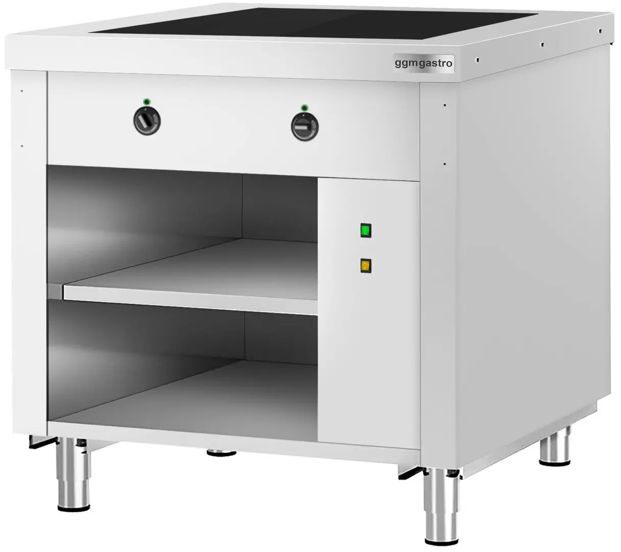Bufet cald GGM Gastro Kopenhagen BVI800-WP2-N (Inox)