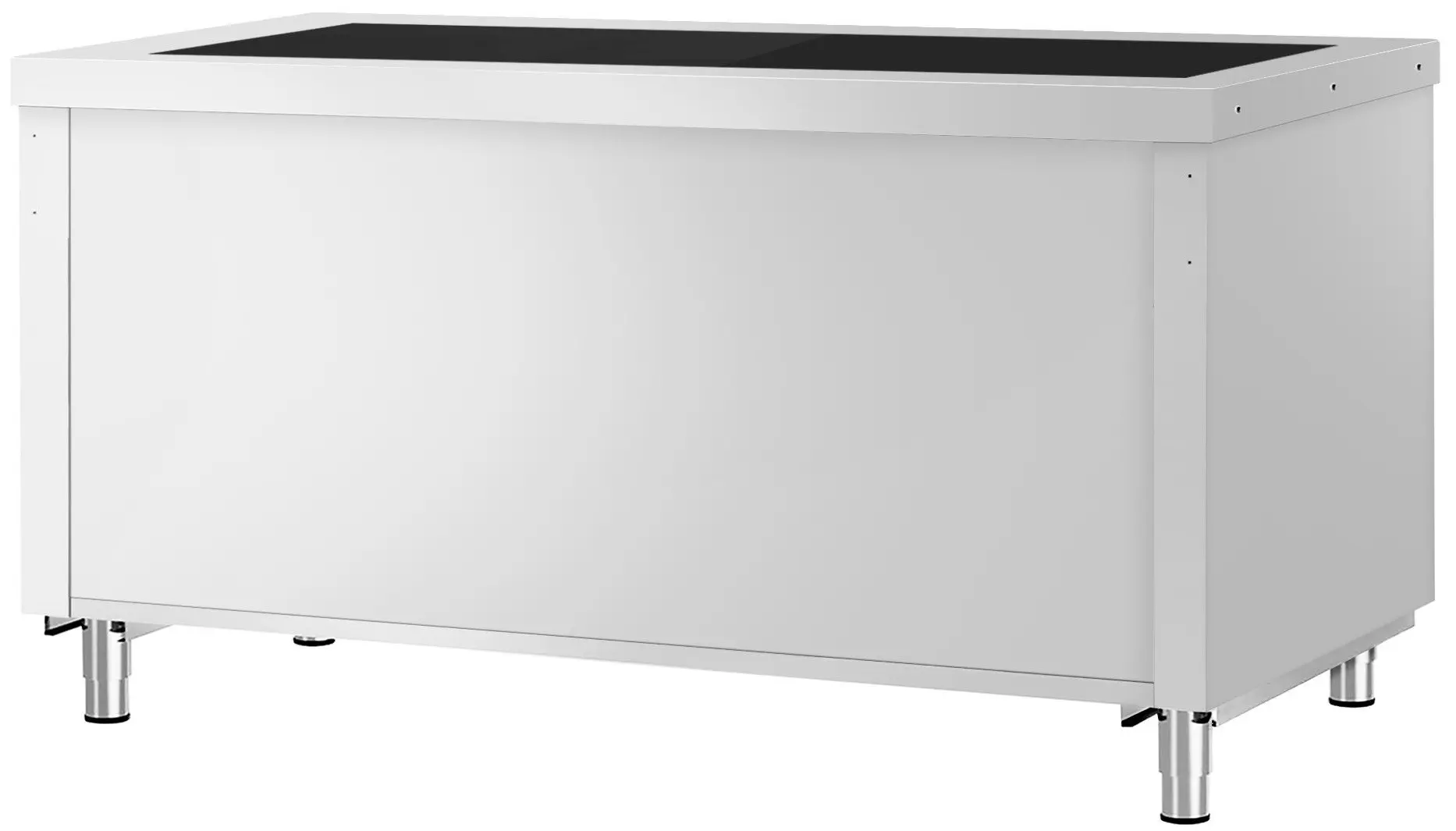 Bufet cald GGM Gastro Kopenhagen BVI800-WP4-N (Inox) - 4