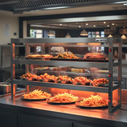 Pod termic pentru servire GGM Gastro WBIH3151 (Inox) Thumb