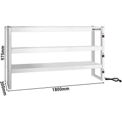 Pod termic pentru servire GGM Gastro WBIH3181 (Inox) Thumb