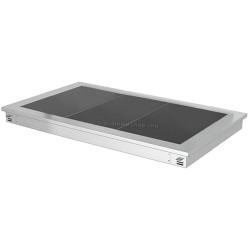 Встраиваемый подогреватель блюд GGM Gastro WA116A (Inox/Black)