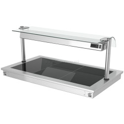 Встраиваемый подогреватель блюд GGM Gastro WA116B (Inox/Black)