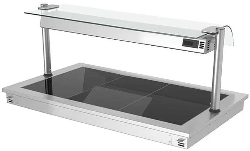 Incalzitor pentru preparate incorporabil GGM Gastro WA116B (Inox/Black)