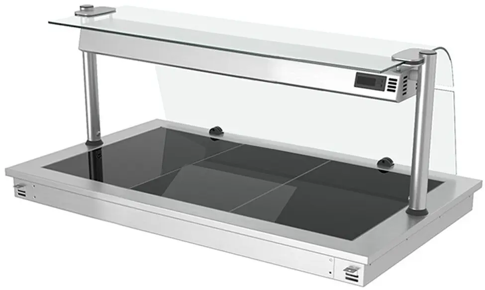 Встраиваемый подогреватель блюд GGM Gastro WA116C (Inox/Black)