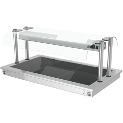 Встраиваемый подогреватель блюд GGM Gastro WA116D (Inox/Black)
