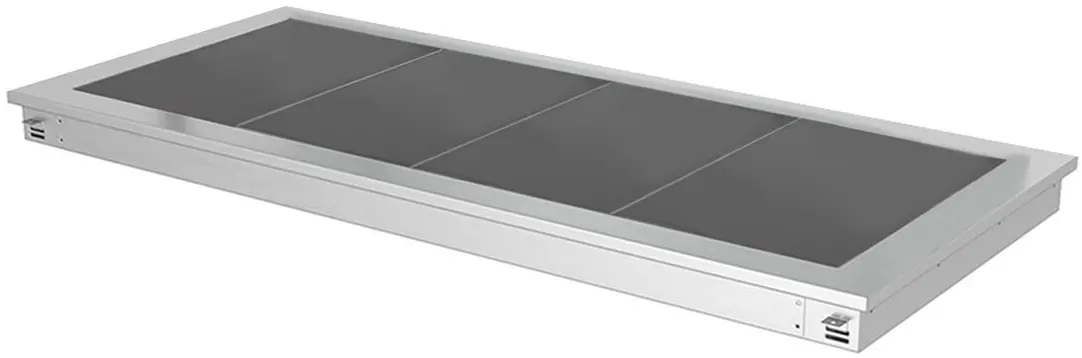 Встраиваемый подогреватель блюд GGM Gastro WA156A (Inox/Black)