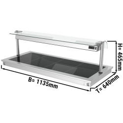 Встраиваемый подогреватель блюд GGM Gastro WA156B (Inox/Black) Thumb