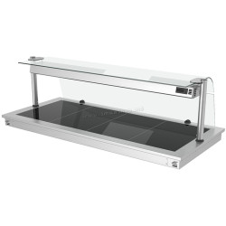 Встраиваемый подогреватель блюд GGM Gastro WA156C (Inox/Black)