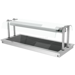 Встраиваемый подогреватель блюд GGM Gastro WA156D (Inox/Black)