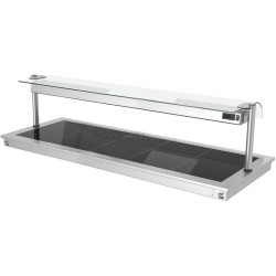 Встраиваемый подогреватель блюд GGM Gastro WA186B (Inox/Black)