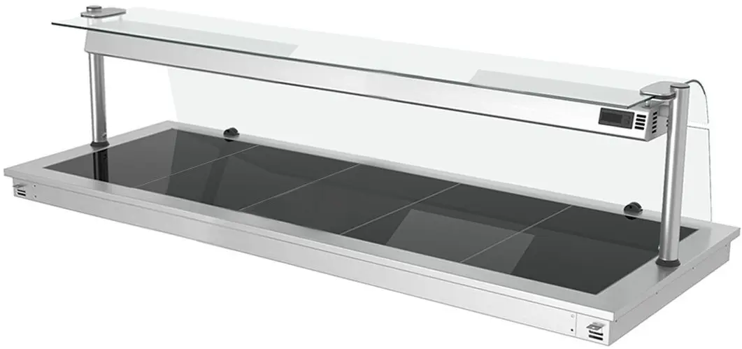 Встраиваемый подогреватель блюд GGM Gastro WA186C (Inox/Black)