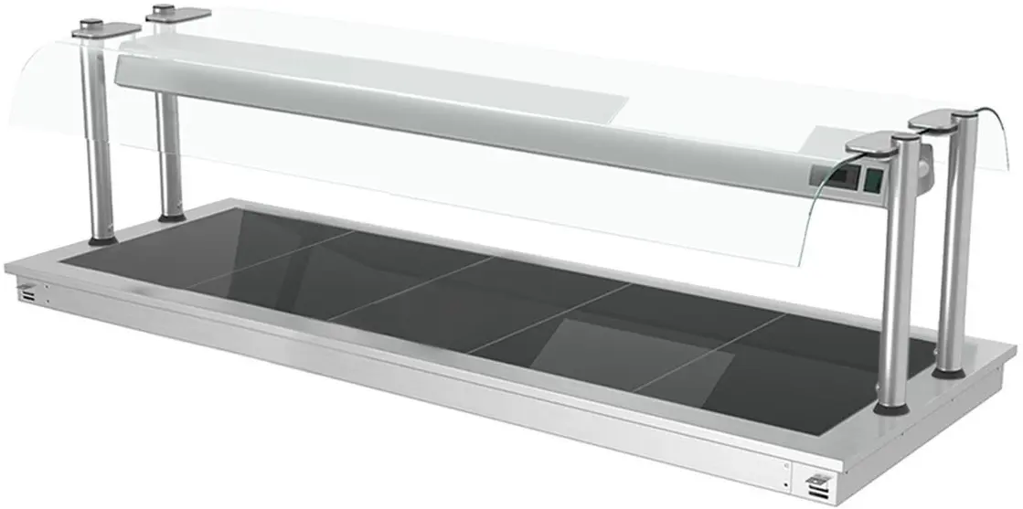 Встраиваемый подогреватель блюд GGM Gastro WA186D (Inox/Black)