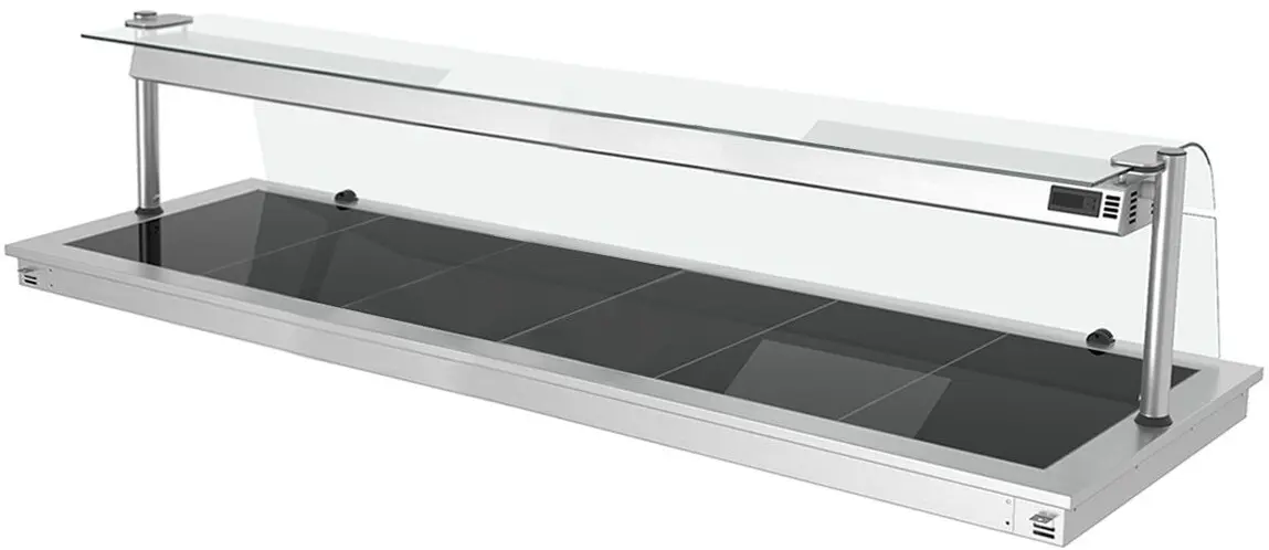 Incalzitor pentru preparate incorporabil GGM Gastro WA216C (Inox/Black)