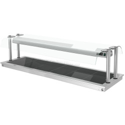 Встраиваемый подогреватель блюд GGM Gastro WA216D (Inox/Black)