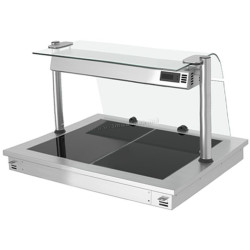 Встраиваемый подогреватель блюд GGM Gastro WA86C (Inox/Black)