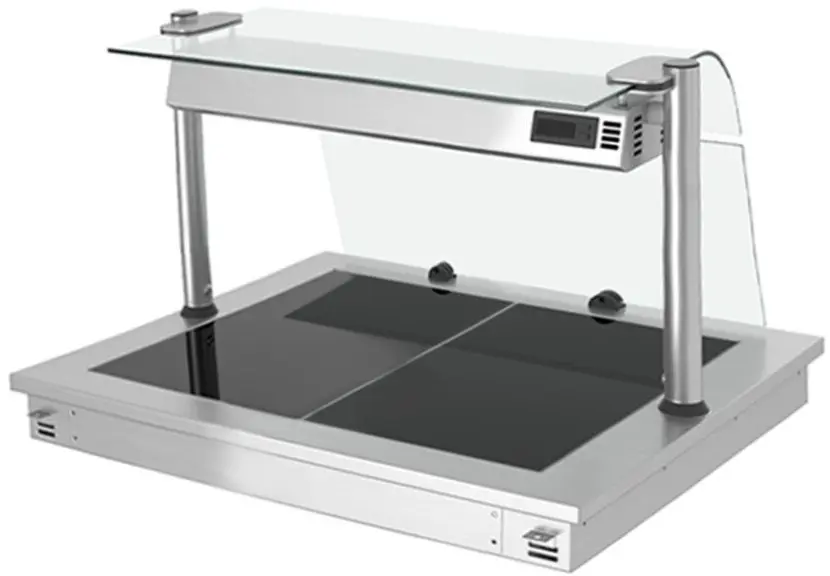 Incalzitor pentru preparate incorporabil GGM Gastro WA86C (Inox/Black)