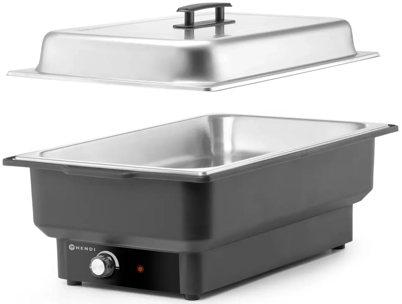 Marmit Hendi Tellano 204825 (Black/Inox)