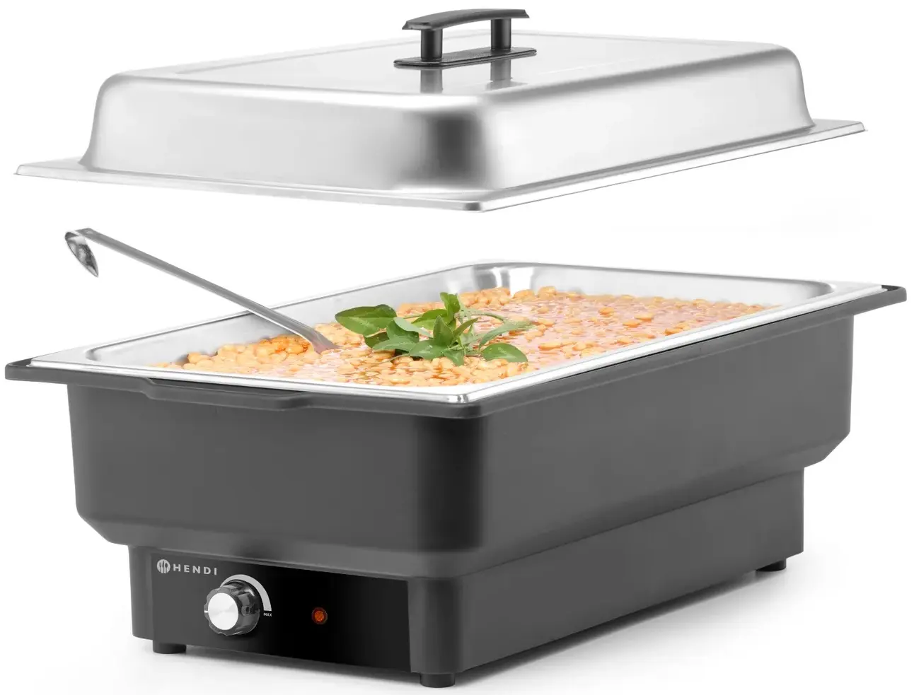 Marmit Hendi Tellano 204825 (Black/Inox)