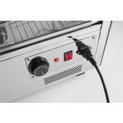 Нагревательная витрина Hendi 233726 (Inox) Thumb